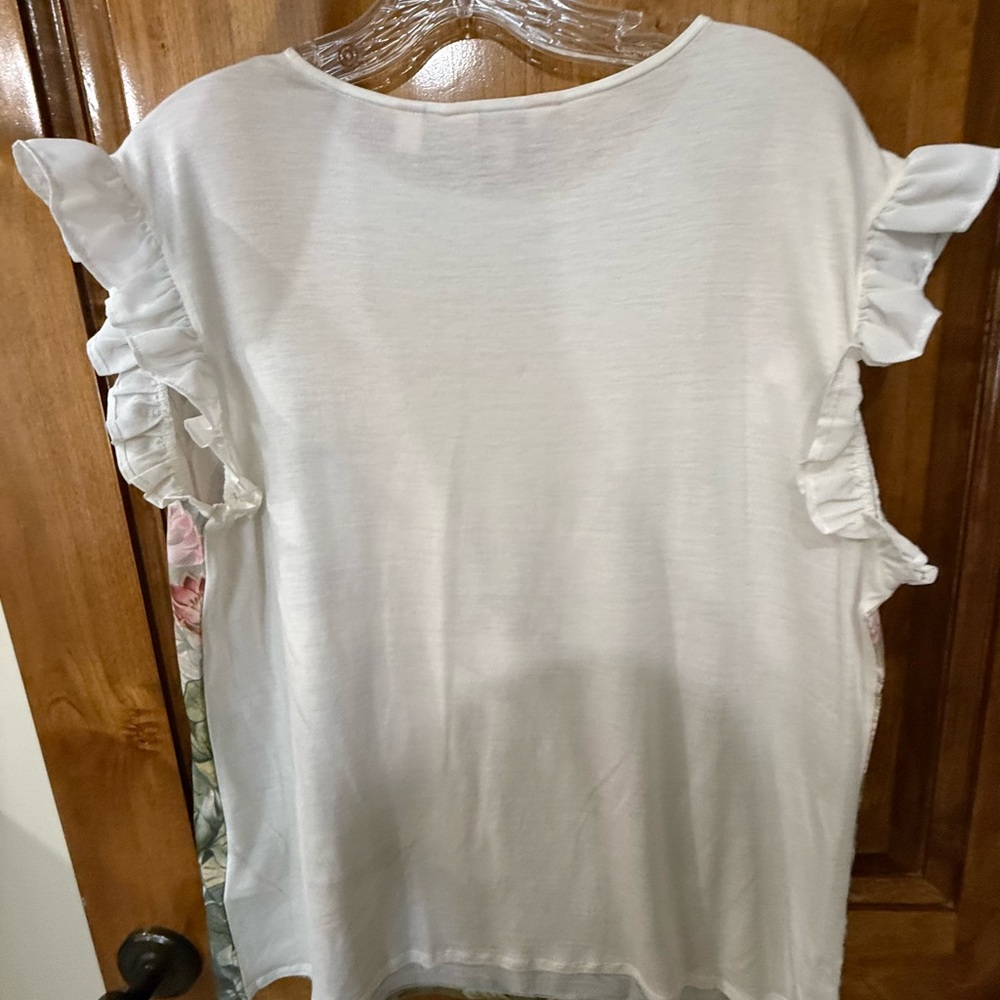 Ted Baker London Coorai Wonderland Woven-Front Tee - Picture 6 of 8